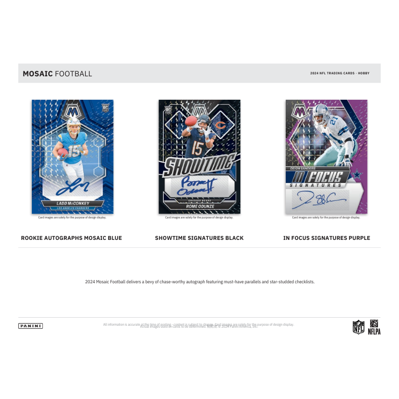 2024 Panini Mosaic Football Hobby 12 Box Case