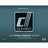 2024 Panini Clearly Donruss Football Hobby 16 Box Case