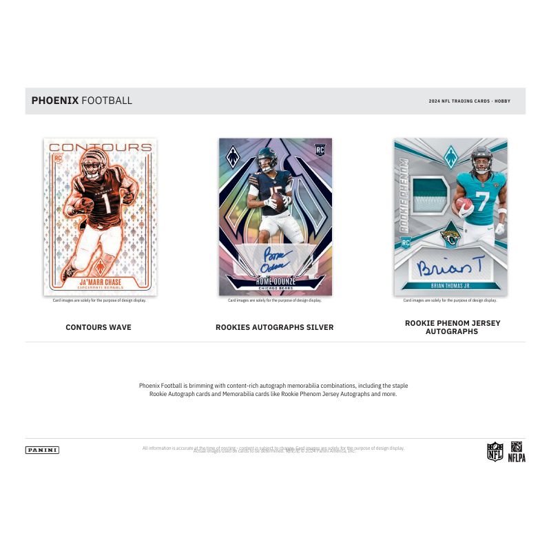 2024 Panini Phoenix Football Hobby 16 Box Case