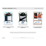 2024 Panini National Treasures Baseball Hobby 4 Box Case