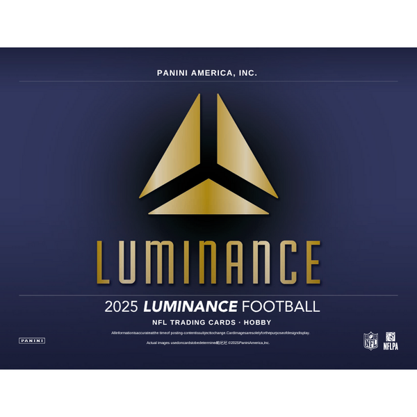 2025 Panini Luminance Football Hobby 12 Box Case