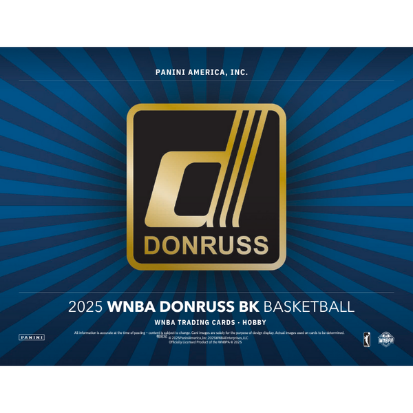 2025 Panini Donruss WNBA Basketball Hobby 16 Box Case