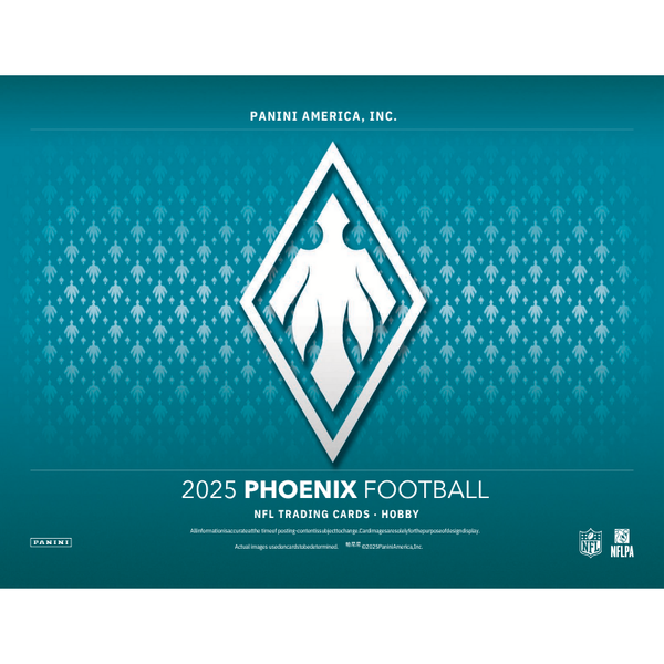 2025 Panini Phoenix Football Hobby 16 Box Case