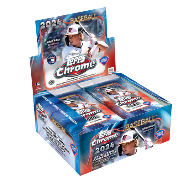 2024 Topps Chrome Update Series Baseball Jumbo Box