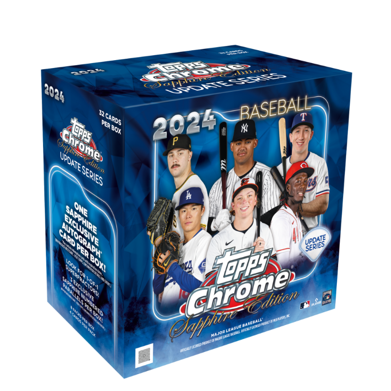 2024 Topps Chrome Update Baseball Sapphire Edition Box