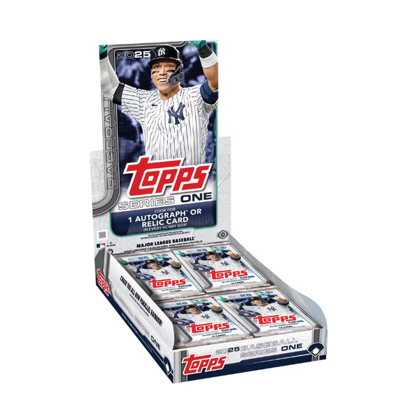 2025 Topps Series 1 Baseball Hobby 12 Box Case
