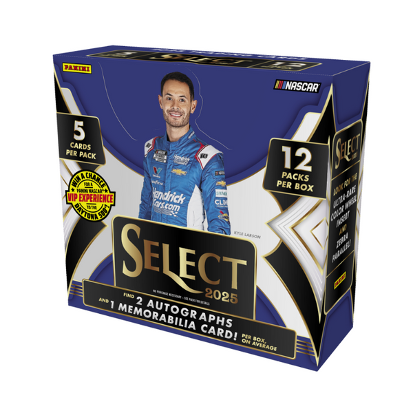 2025 Panini Select Racing Hobby 12 Box Case